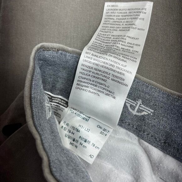 Dockers Men's Grey and Green pants - Picture 5 of 6